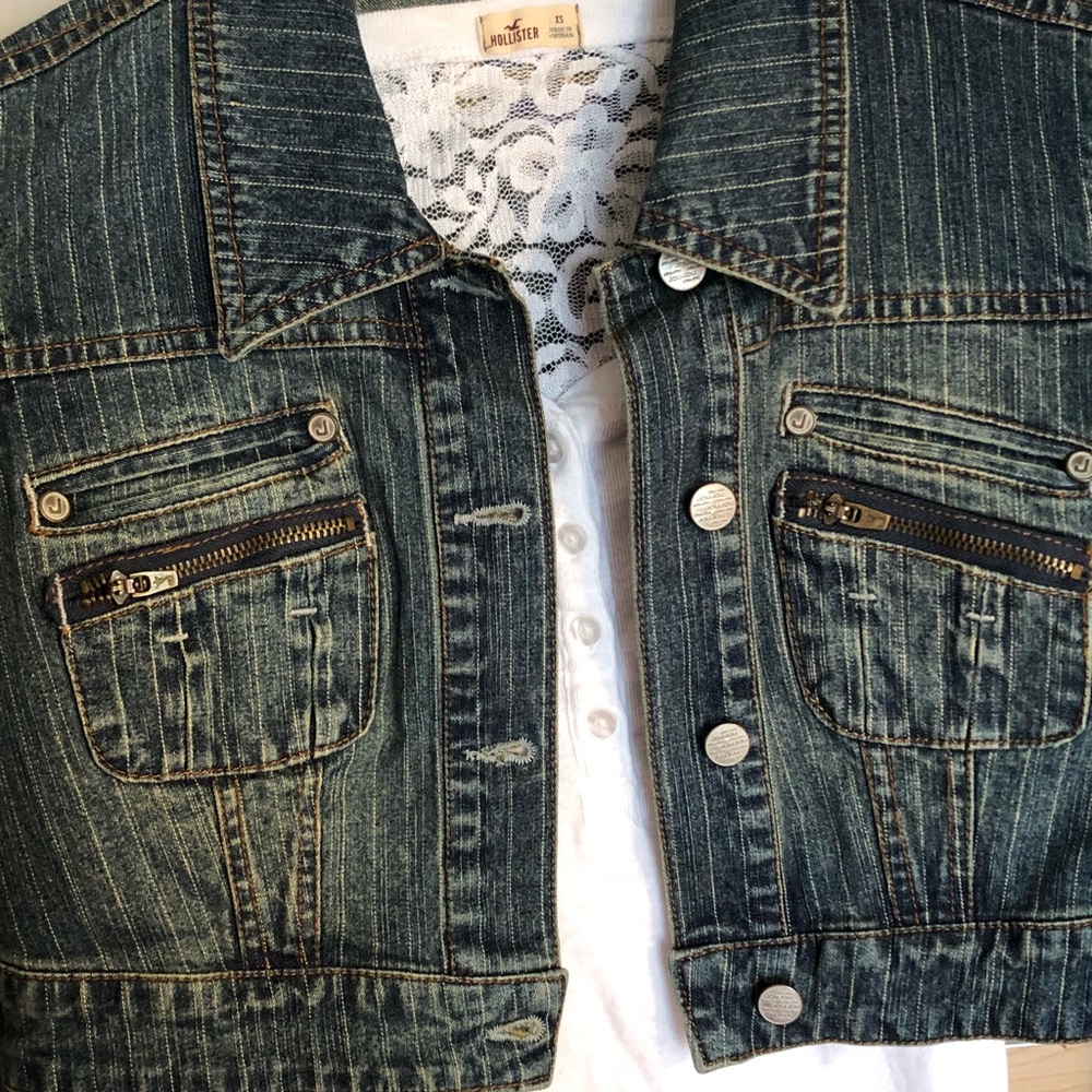 Cropped Denim jacket⚜️